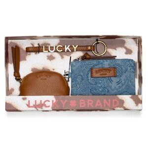 Lucky Brand Cade Wallet Gift Set